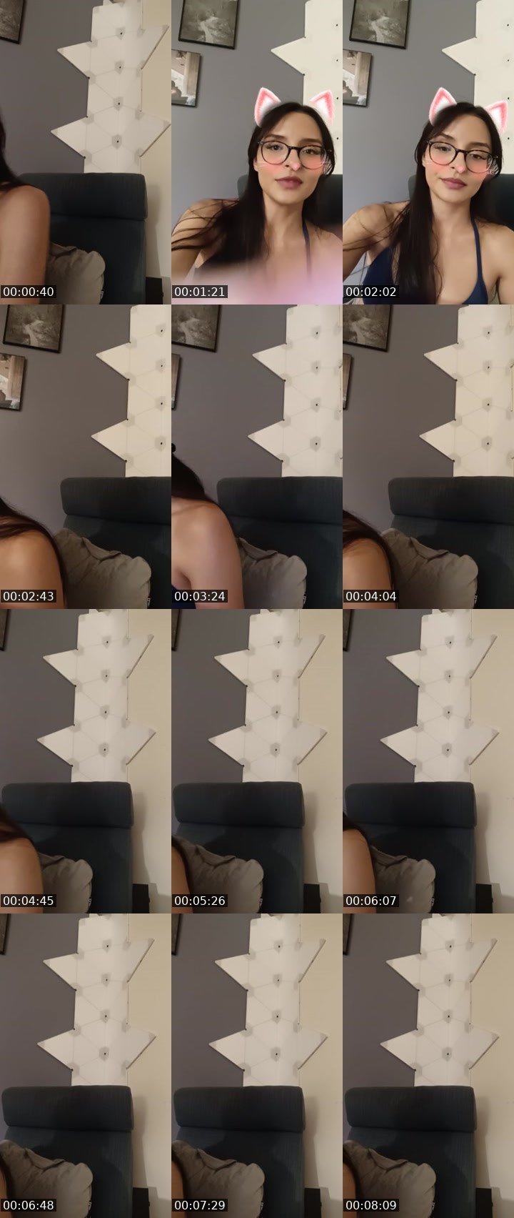 Contact-sheet preview of Candas♥️Lobito's Liveme recording