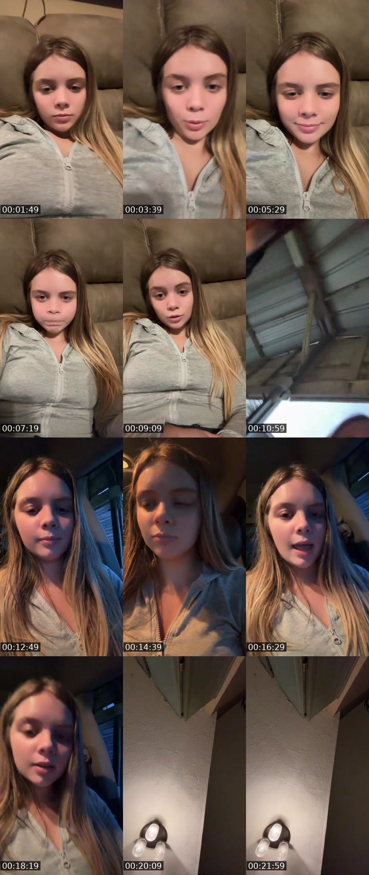 Contact-sheet preview of 🔥QueenDuckMf🔥's Liveme recording