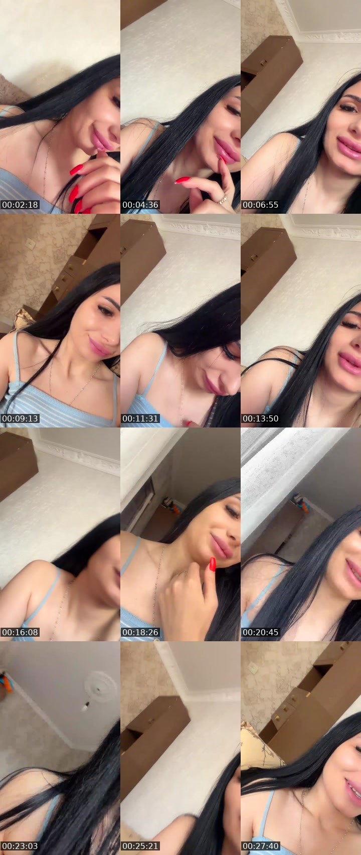 Contact-sheet preview of Miliii💕💕's Liveme recording