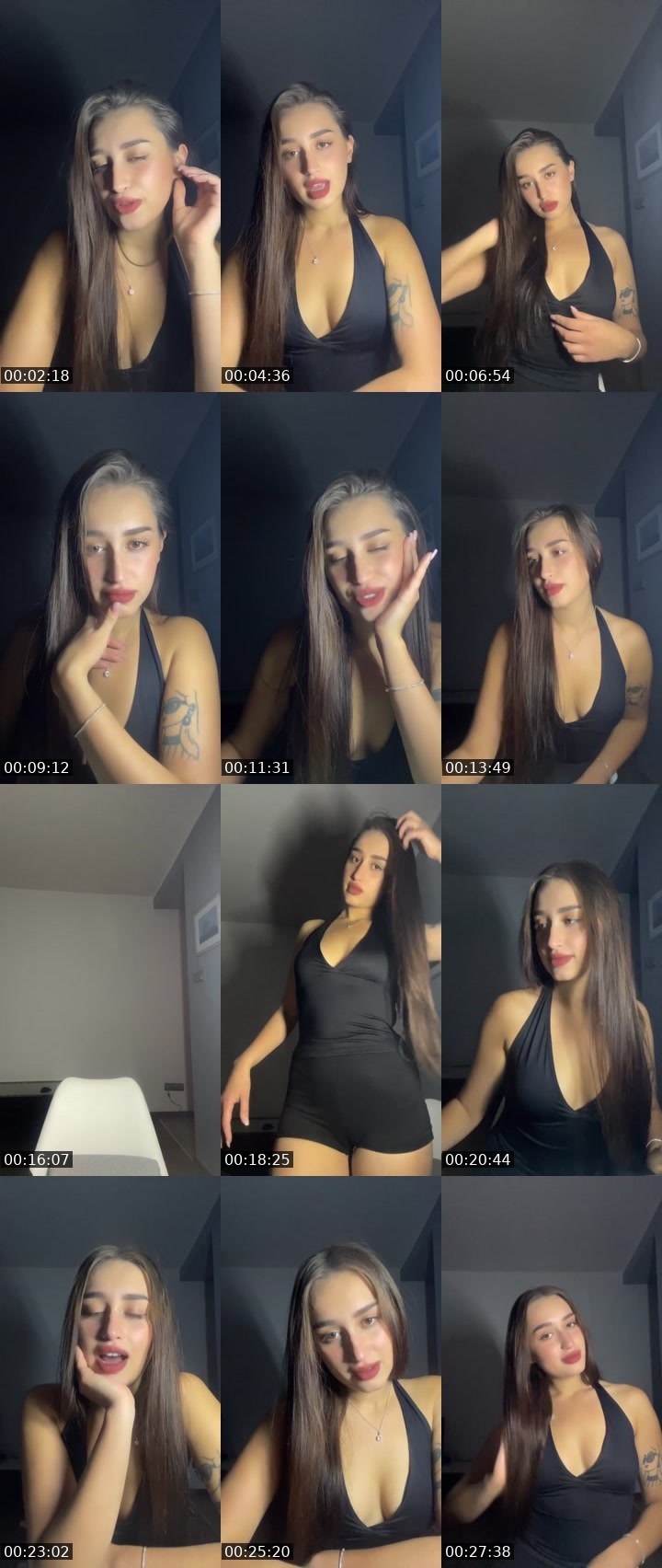 Contact-sheet preview of Sofiia❤️'s Liveme recording