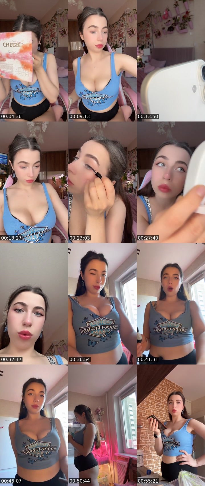 Contact-sheet preview of 👑SillyGoose 🪿's Liveme recording