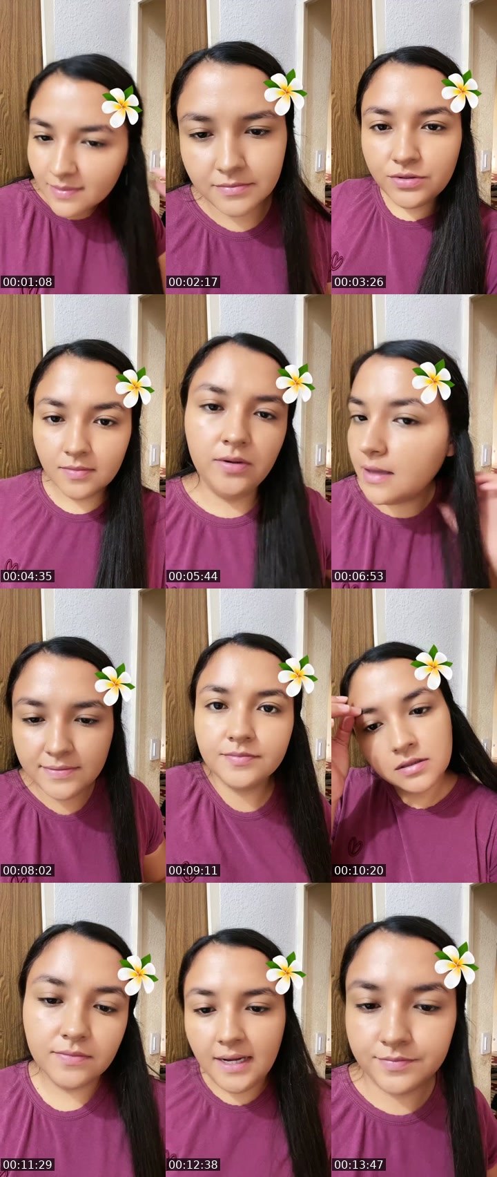Contact-sheet preview of ✨Vianey🧁's Liveme recording