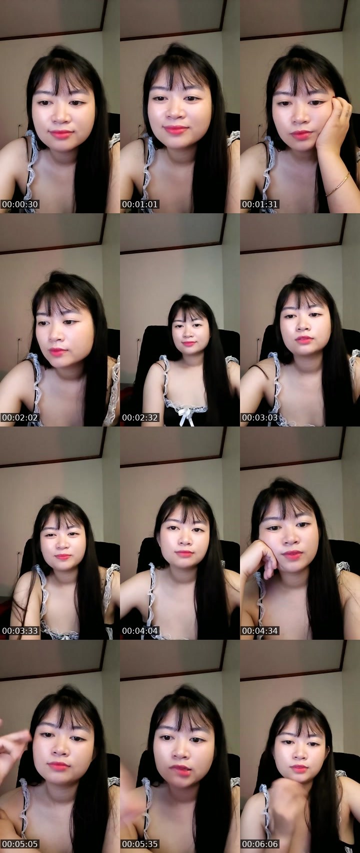 Contact-sheet preview of Luna♥️'s Liveme recording