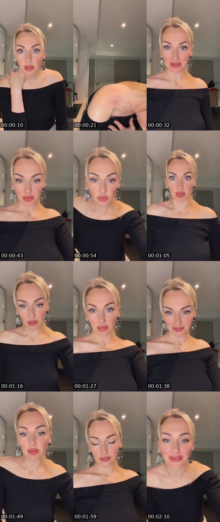 Contact-sheet preview of Kseniya💙💛's Liveme recording