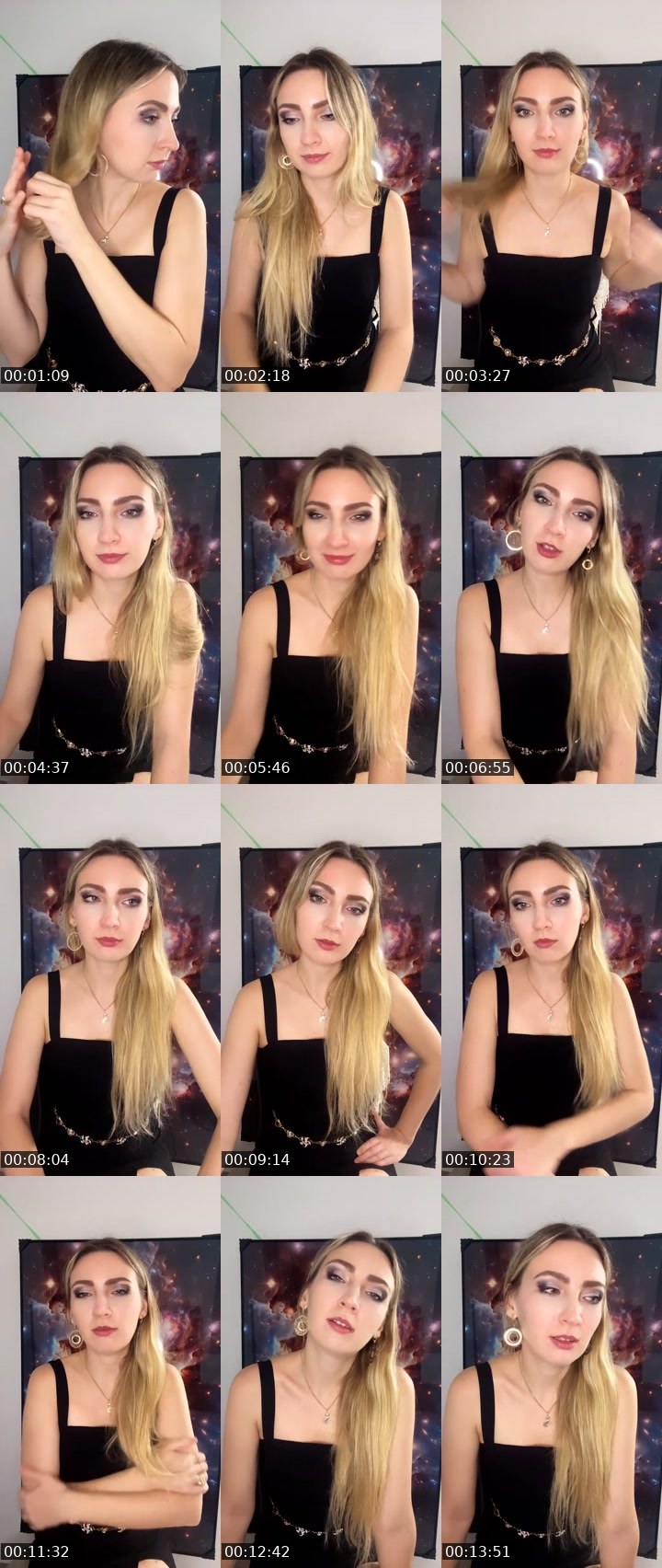 Contact-sheet preview of ♥️EvA🇷🇺's Liveme recording