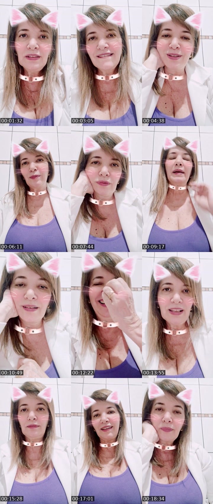 Contact-sheet preview of Bel Vida1k's Liveme recording