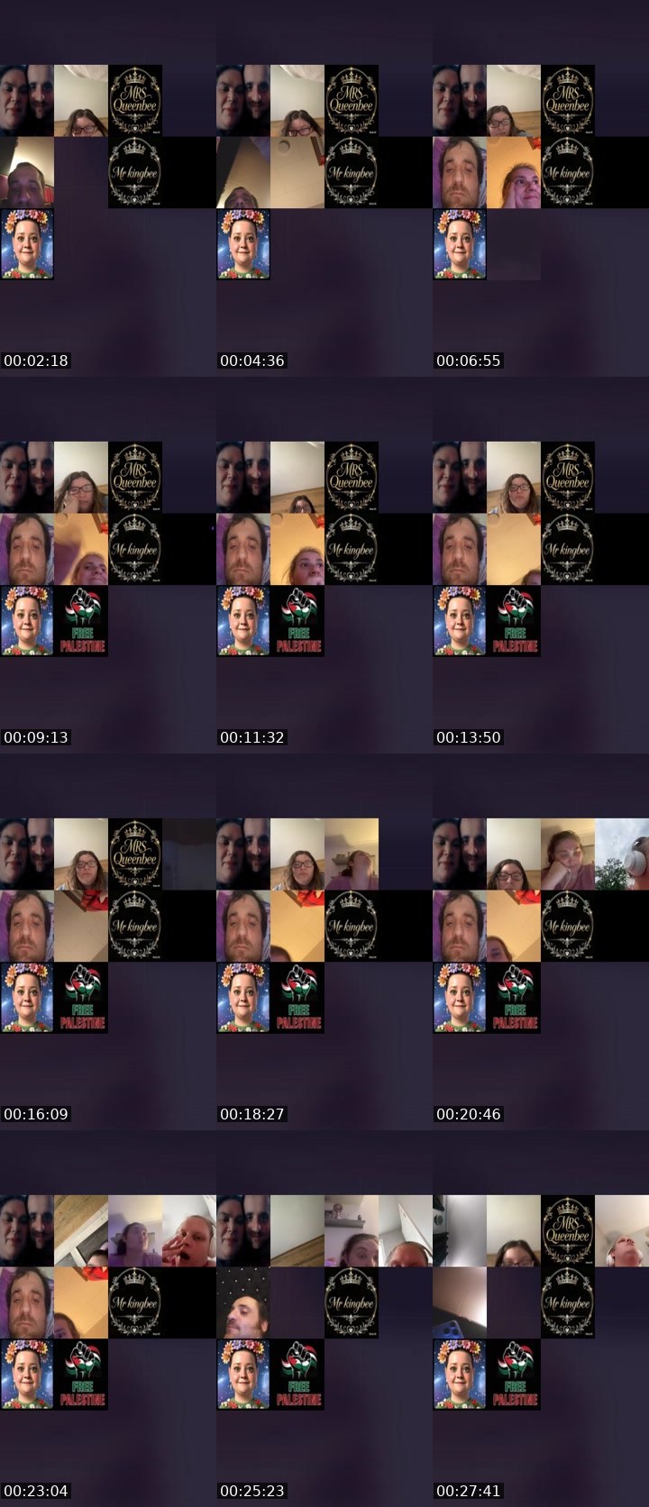 Contact-sheet preview of 🌗MUMMY🌗💯's Liveme recording