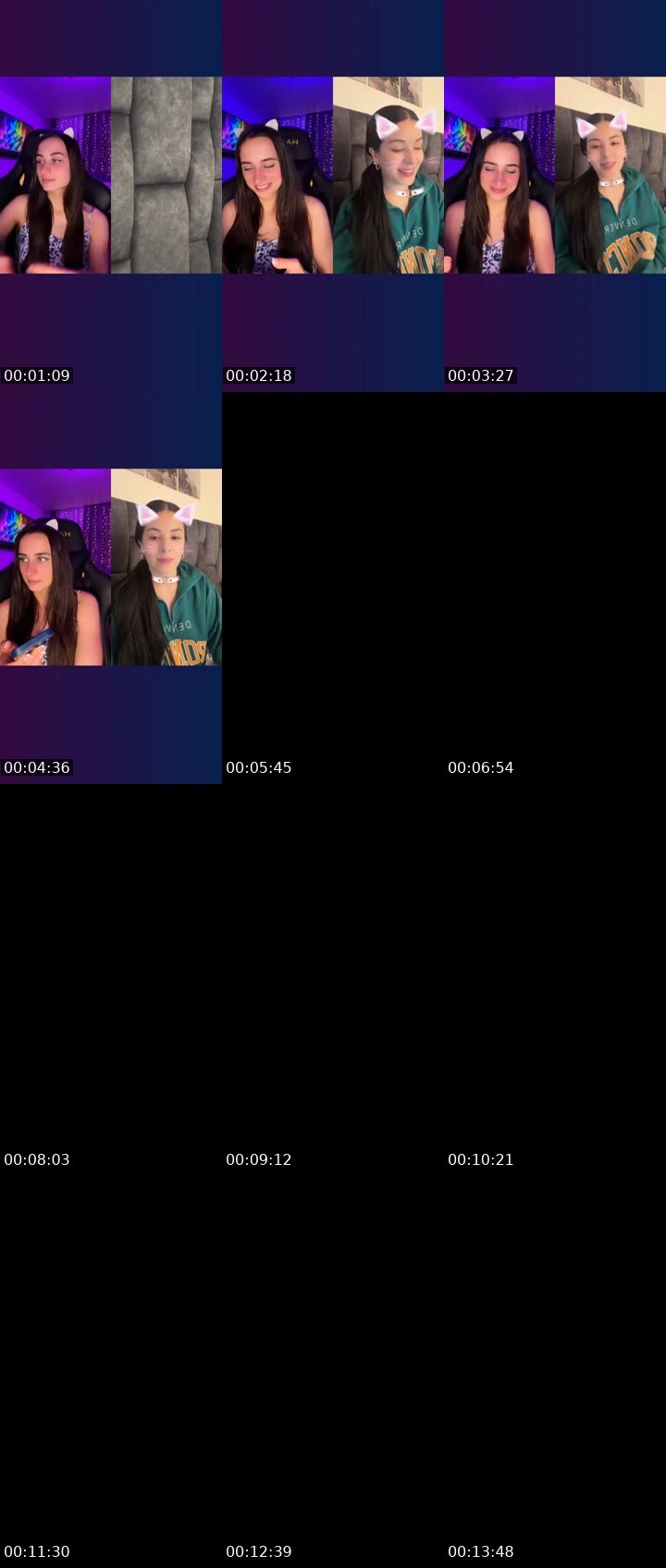 Contact-sheet preview of 𝑬𝓂𝓂𝒾𝒯𝓇𝒶𝒾𝓁🐾's Liveme recording