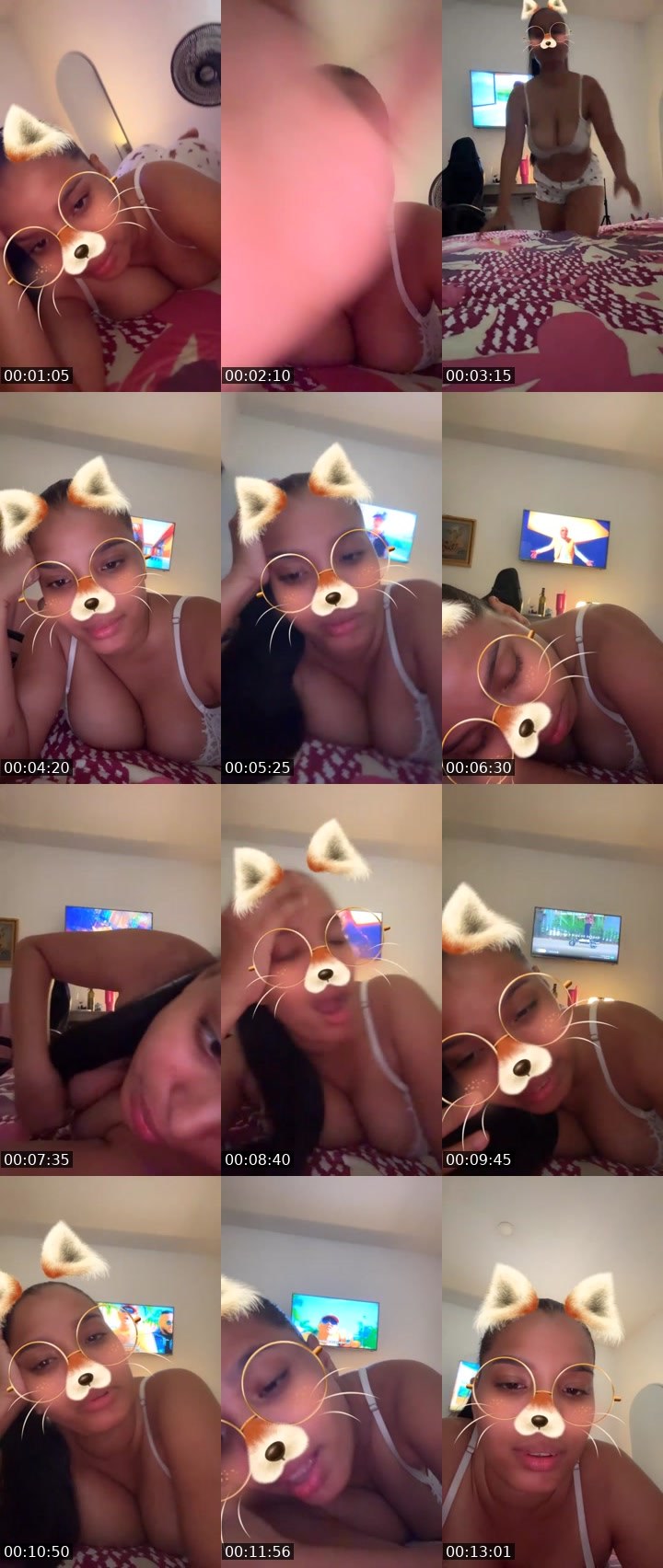 Contact-sheet preview of 🌈🃏DEVORA😏🍒's Liveme recording