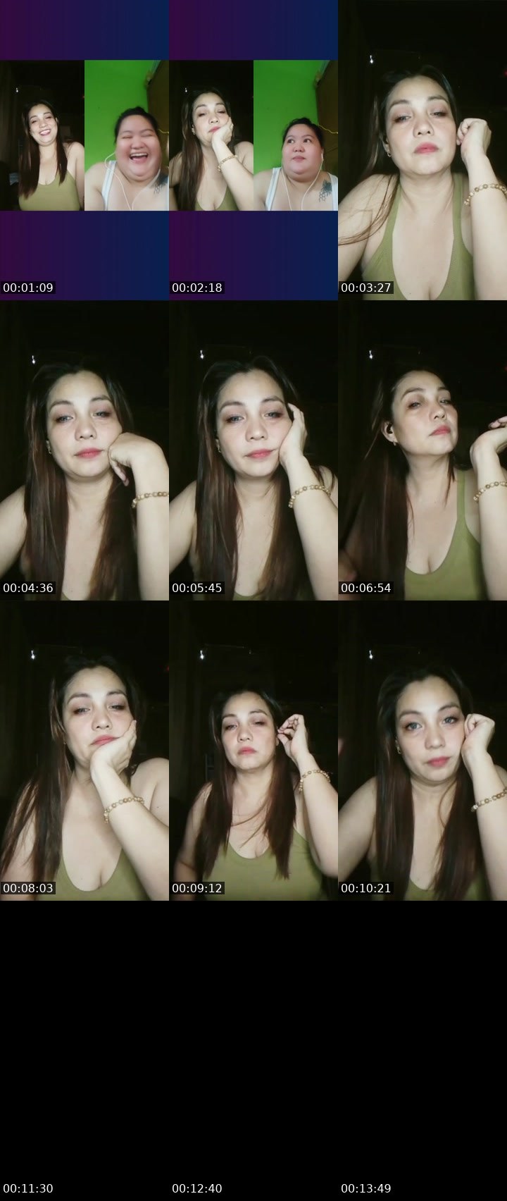 Contact-sheet preview of 👸♉Erica 🦋's Liveme recording
