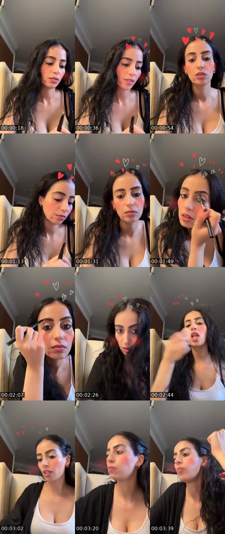 Contact-sheet preview of 𝐌𝐘𝐒𝐓𝐄𝐑𝐘 🐝's Liveme recording