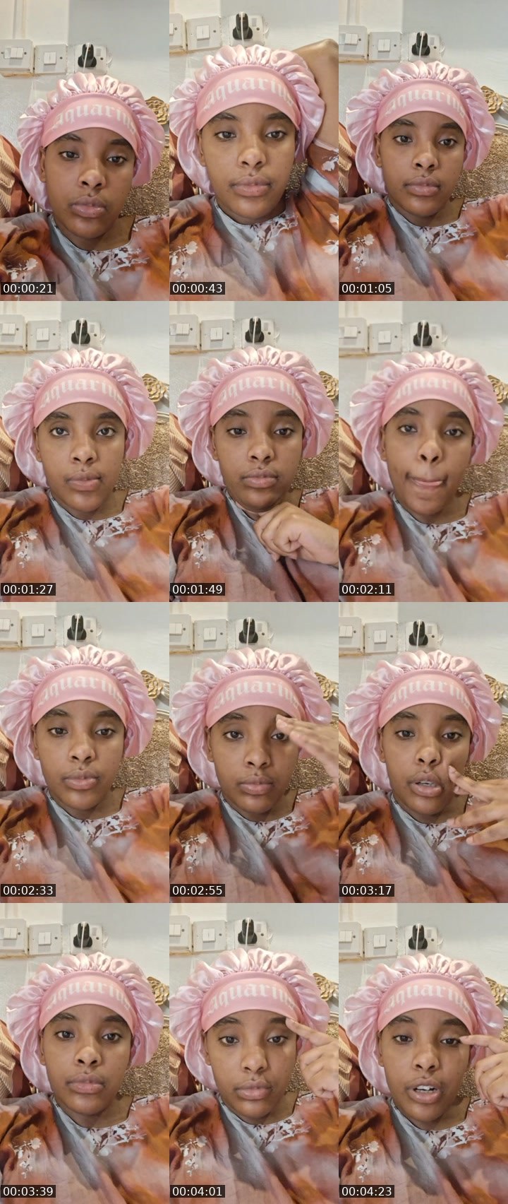 Contact-sheet preview of Nebuti's Liveme recording