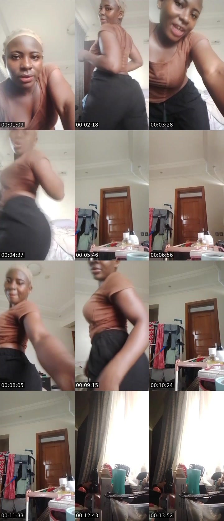 Contact-sheet preview of sweet queen 👸's Liveme recording