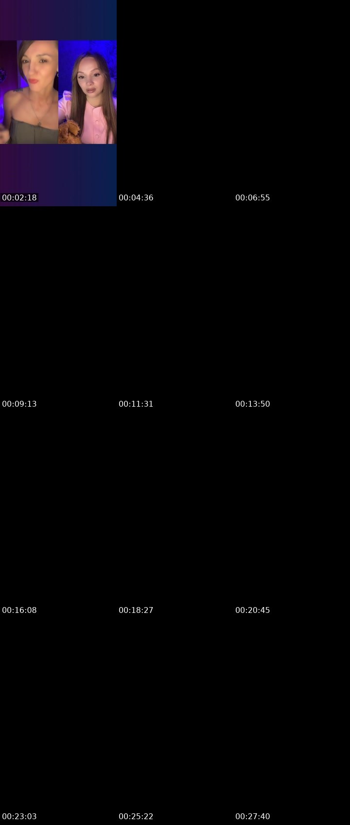 Contact-sheet preview of 𝓔𝓵𝓪🌺41k🌺…🐝…🆘's Liveme recording