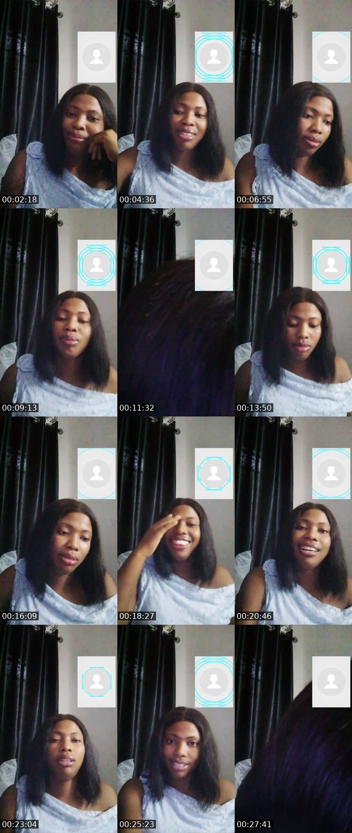 Contact-sheet preview of Becca💕's Liveme recording
