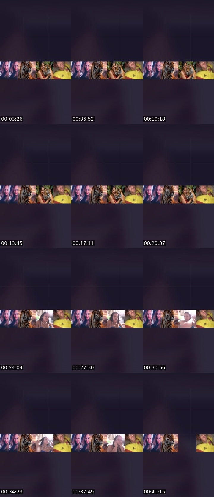 Contact-sheet preview of 🔆MiLLO🔥🌪's Liveme recording