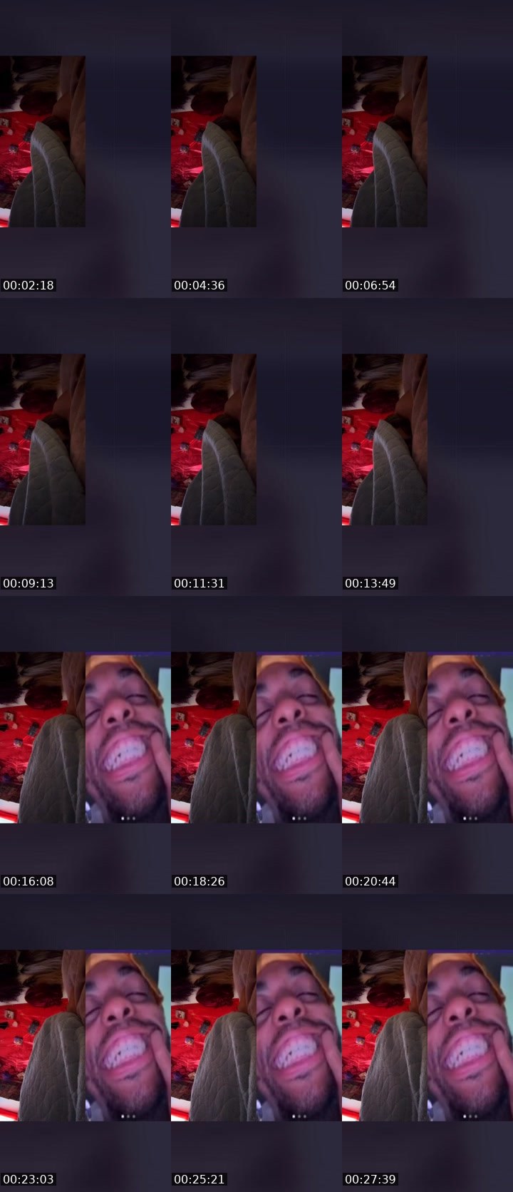 Contact-sheet preview of 💨ĐɆ₴₴łɆ฿₳฿ł🥂's Liveme recording