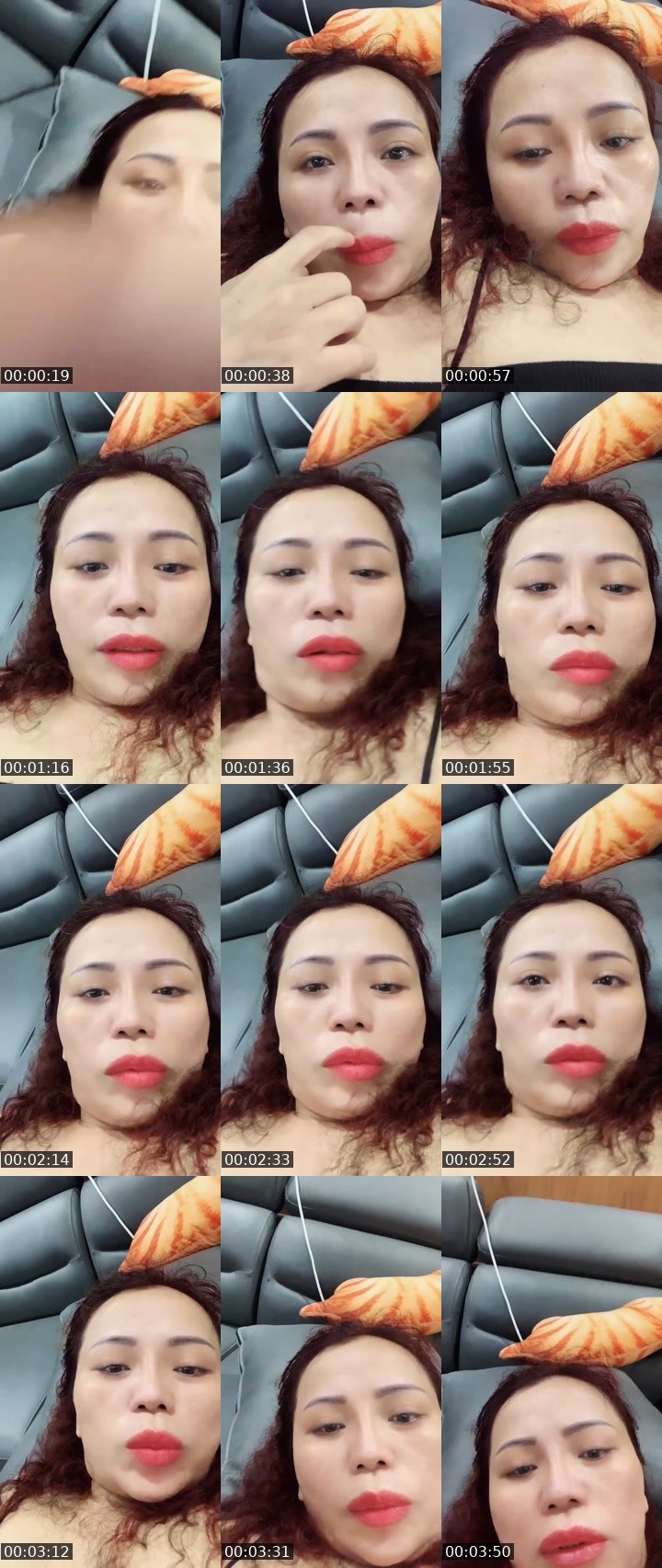 Contact-sheet preview of Kimhoney💃🏻's Liveme recording