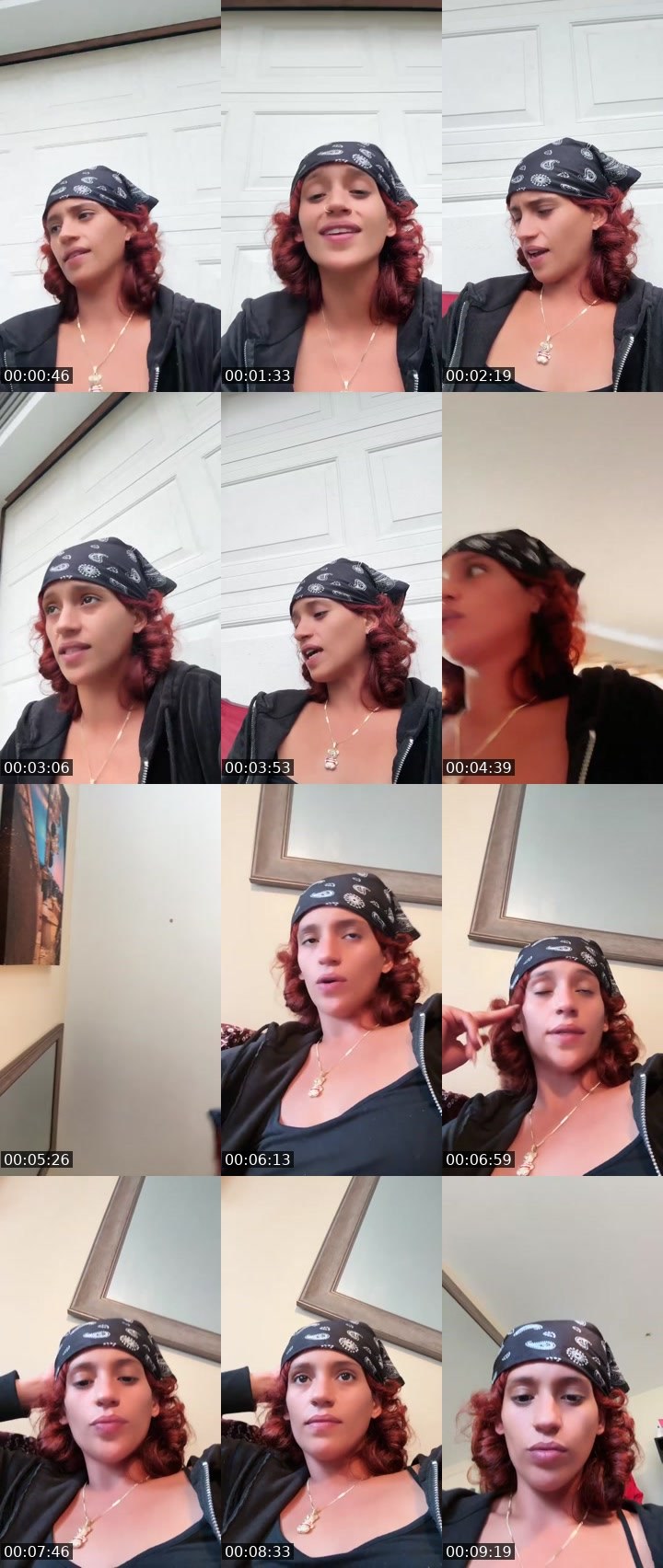 Contact-sheet preview of MATRIXBUNNIE's Liveme recording
