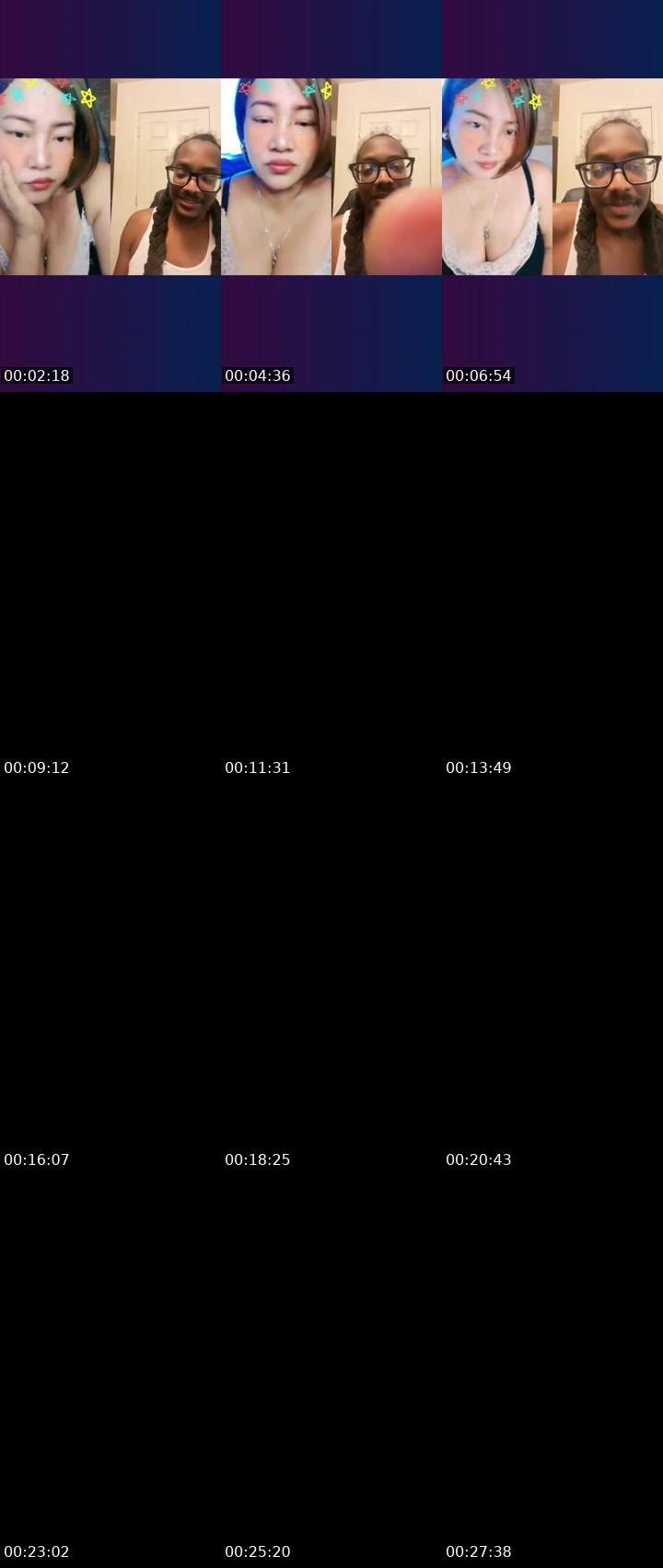 Contact-sheet preview of Zammara18's Liveme recording