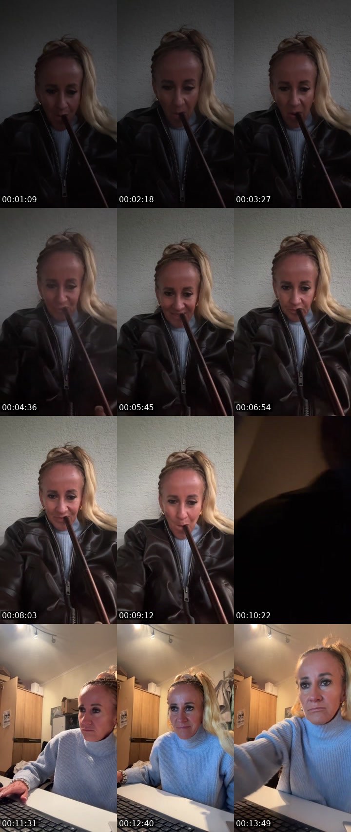 Contact-sheet preview of Soso2222's Liveme recording