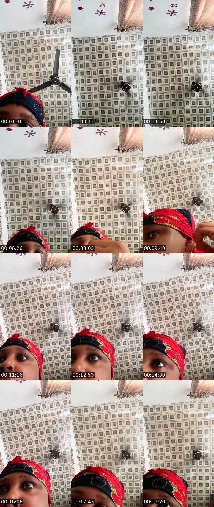 Contact-sheet preview of 🫧🫧's Liveme recording