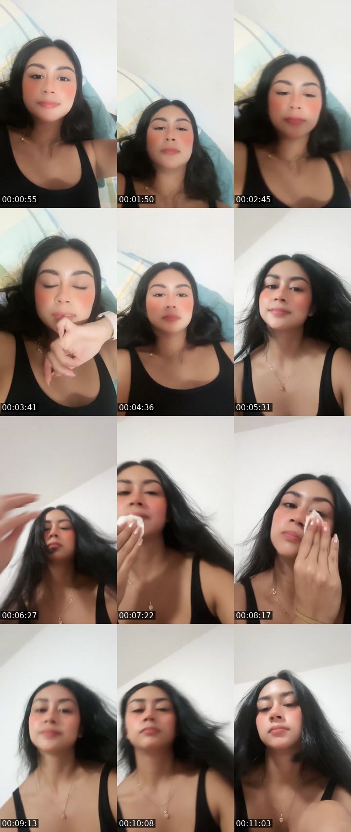 Contact-sheet preview of 🪩Sallygg🧸🇨🇴's Liveme recording