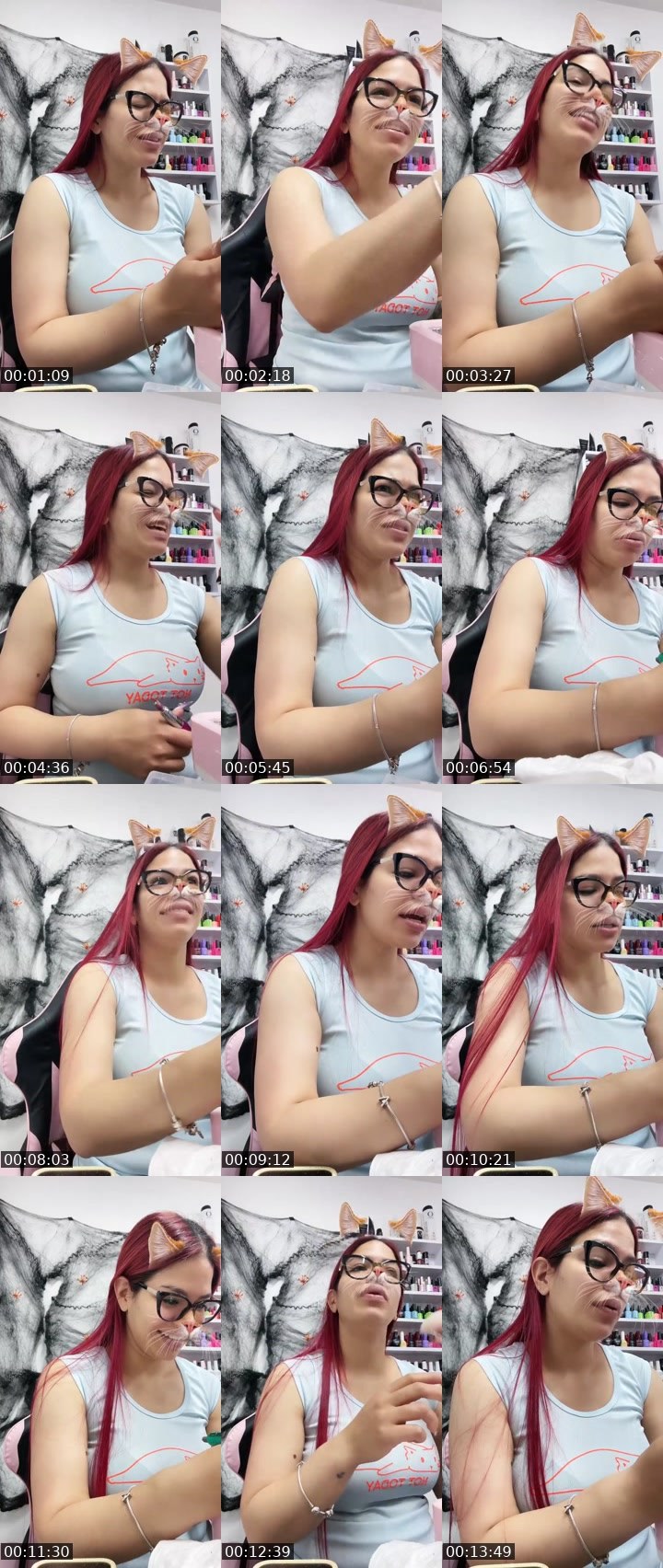 Contact-sheet preview of ❥🐠𝓛𝓮𝓼𝓵𝔂𝓮🧿🪽's Liveme recording
