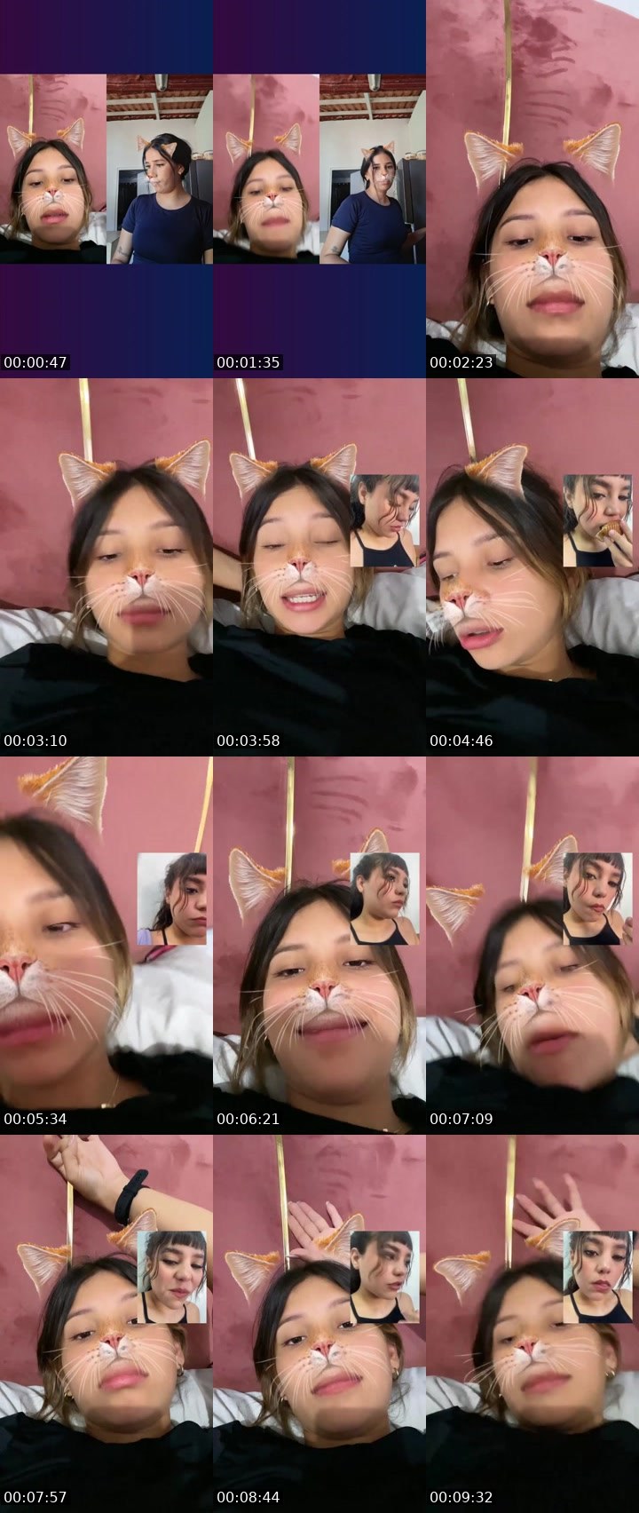 Contact-sheet preview of 👑⃤wily🧸's Liveme recording
