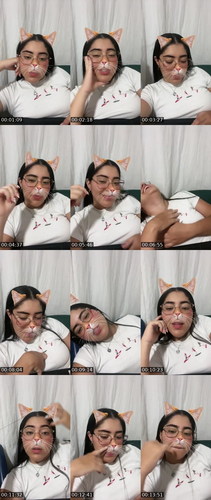 Contact-sheet preview of 𝓝𝓲𝓬𝓸𝓵𝓮🤎✨'s Liveme recording