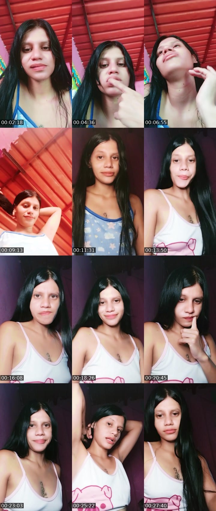 Contact-sheet preview of 🍭Candy☁️'s Liveme recording