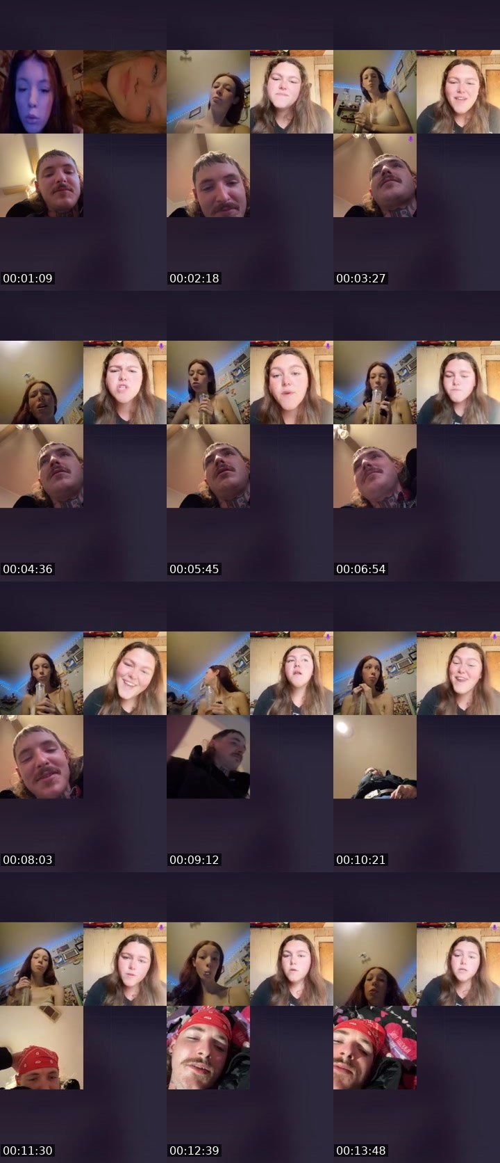 Contact-sheet preview of 420MåMåGhð§†ï's Liveme recording