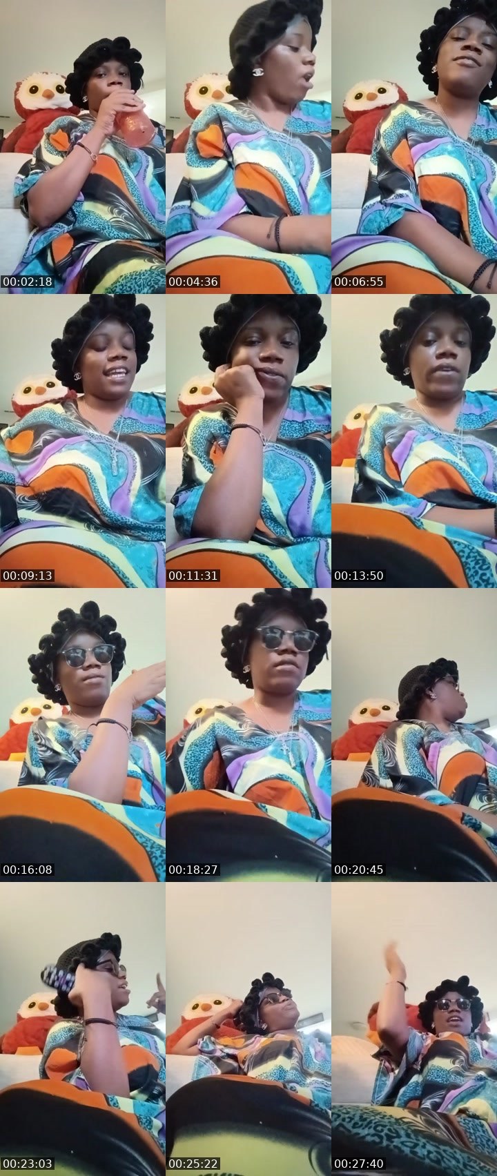 Contact-sheet preview of 👑CROWN POTION⚗️'s Liveme recording