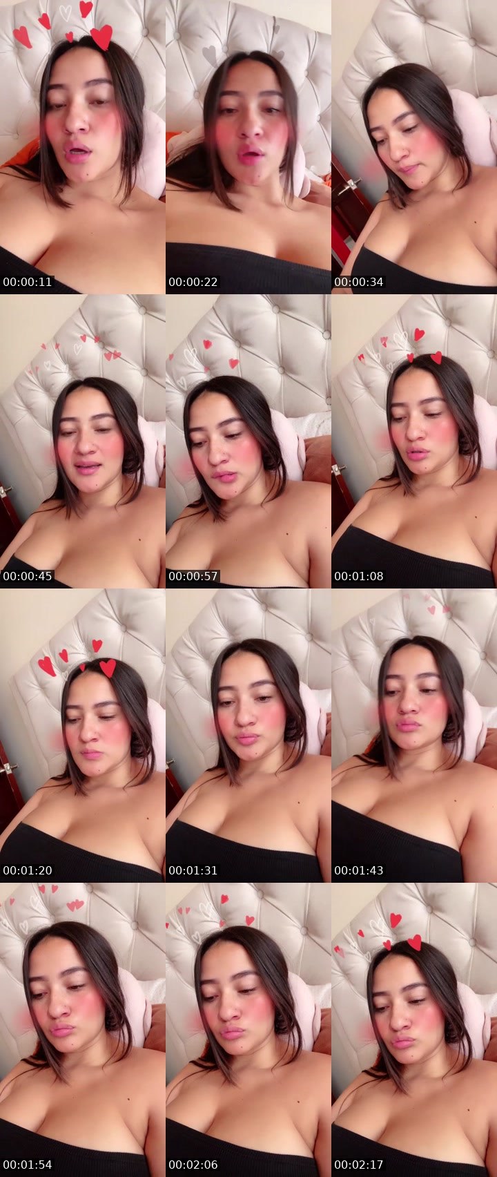 Contact-sheet preview of 50k🙏🏽❤️Cleopatra🪐's Liveme recording
