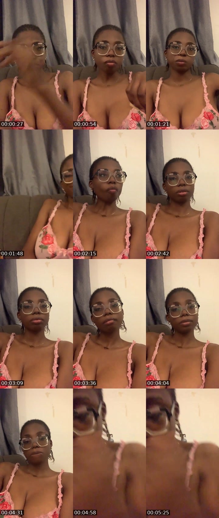 Contact-sheet preview of Lilly😍😍😘🕊️'s Liveme recording