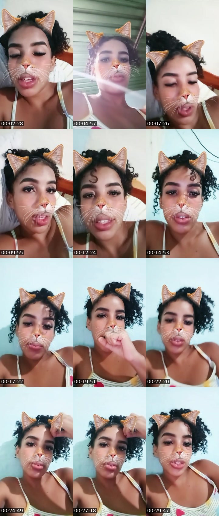 Contact-sheet preview of A𝖓𝖌𝖊𝖑☁'s Liveme recording