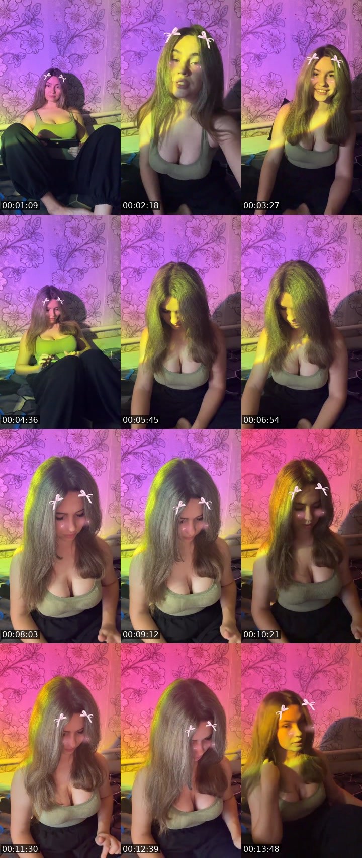 Contact-sheet preview of 🔮𝐘𝐨𝐮𝐫𝐥𝐞𝐫𝐫🤍's Liveme recording