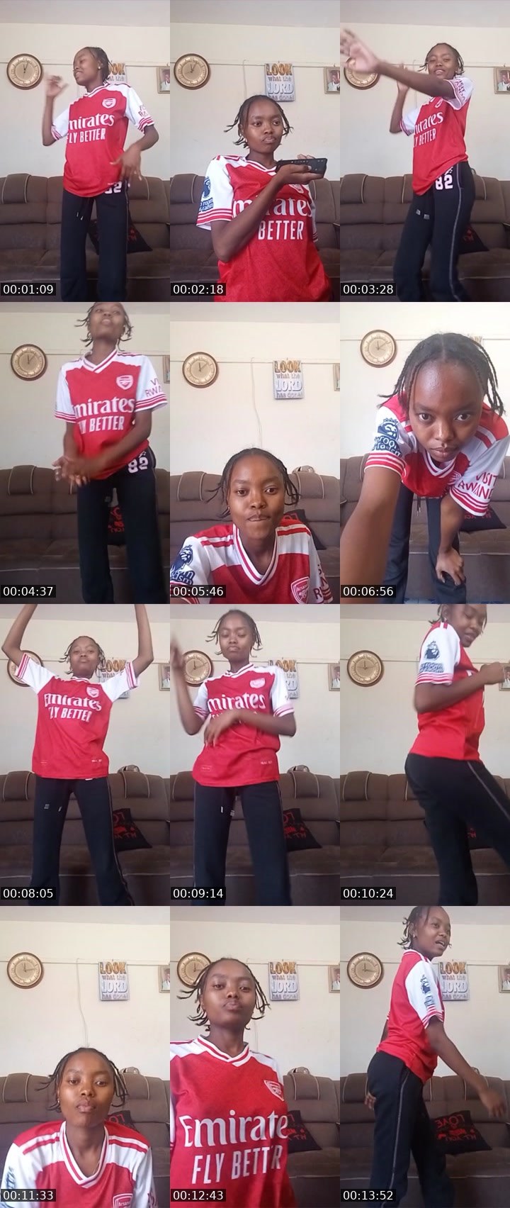 Contact-sheet preview of Mency's Liveme recording