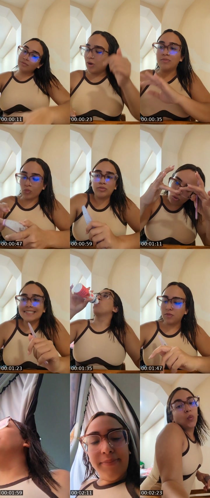 Contact-sheet preview of Verito❤️'s Liveme recording