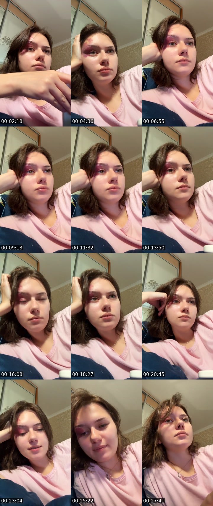 Contact-sheet preview of Krystyna💋's Liveme recording