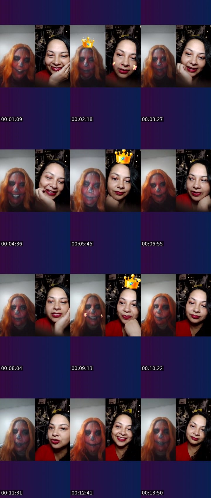 Contact-sheet preview of 🪷♦️Շɼibella's Liveme recording