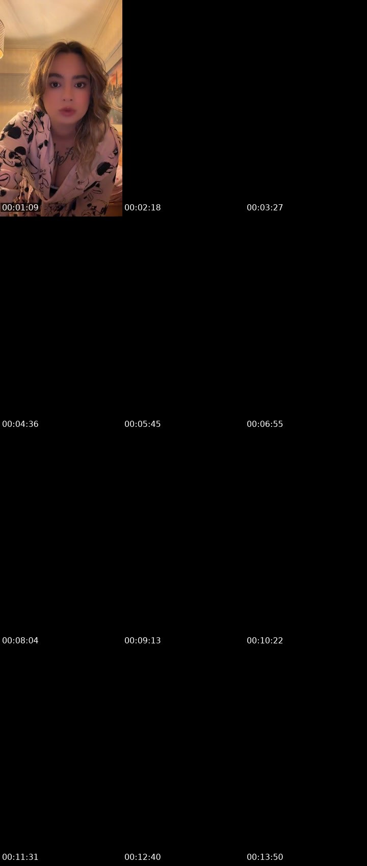 Contact-sheet preview of Bbbbbxghjn kk's Liveme recording