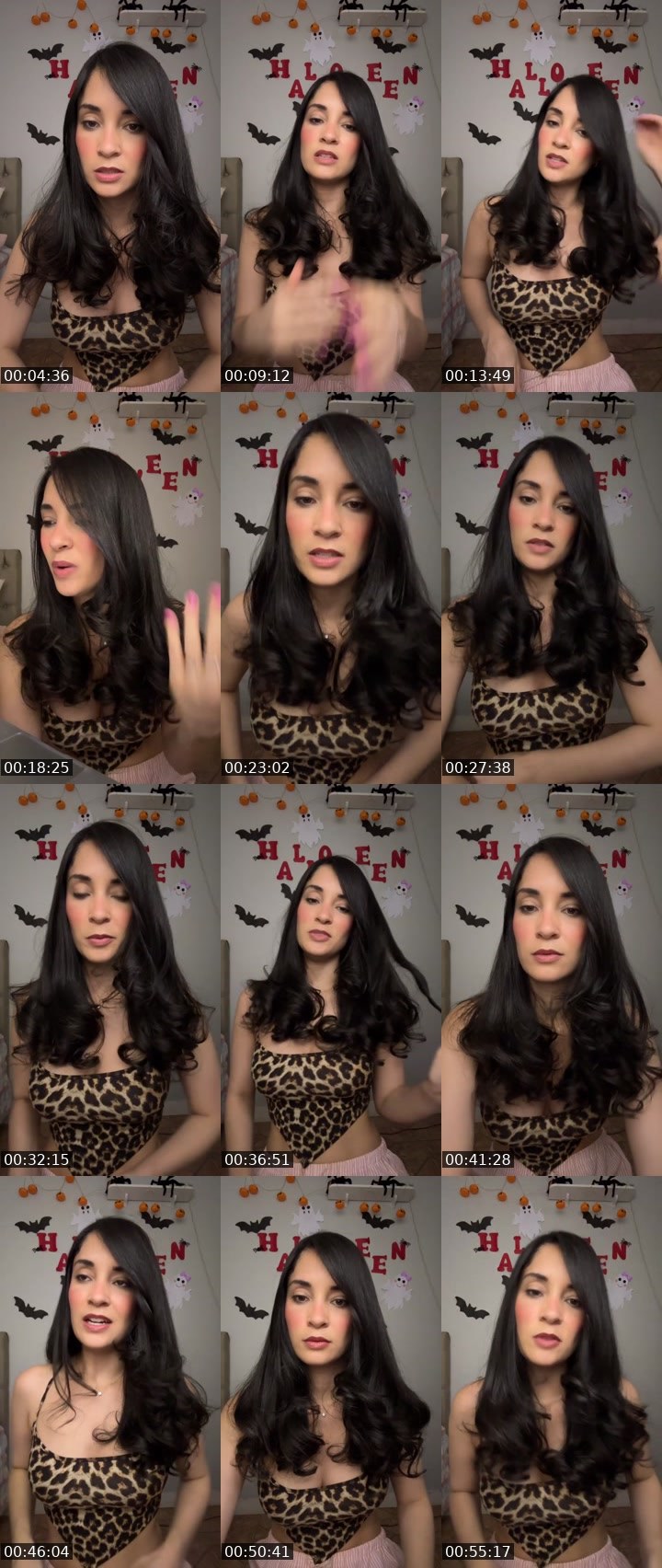 Contact-sheet preview of 🫧🐆Mandy 🧸✨'s Liveme recording
