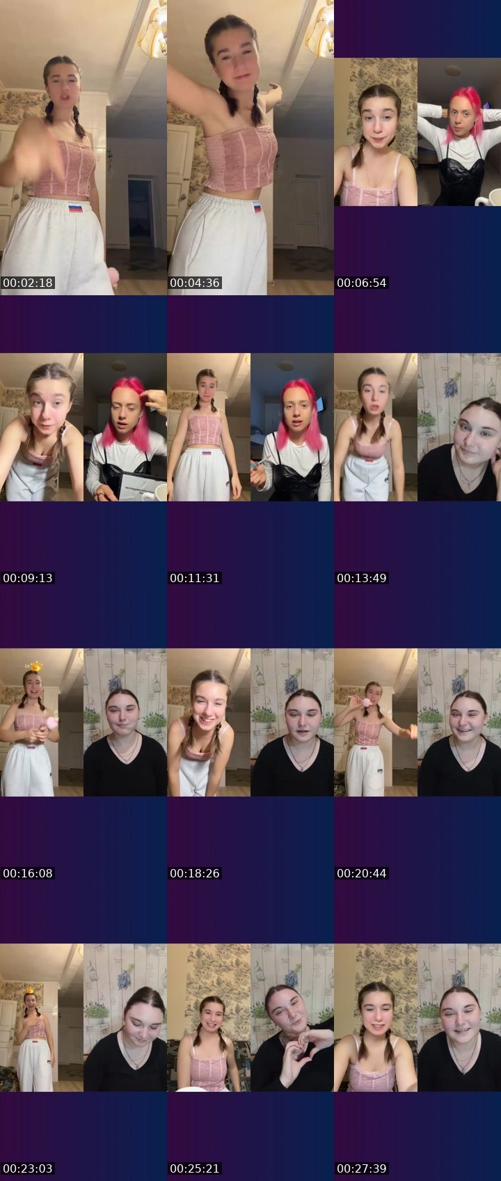 Contact-sheet preview of mrs_maria😍's Liveme recording