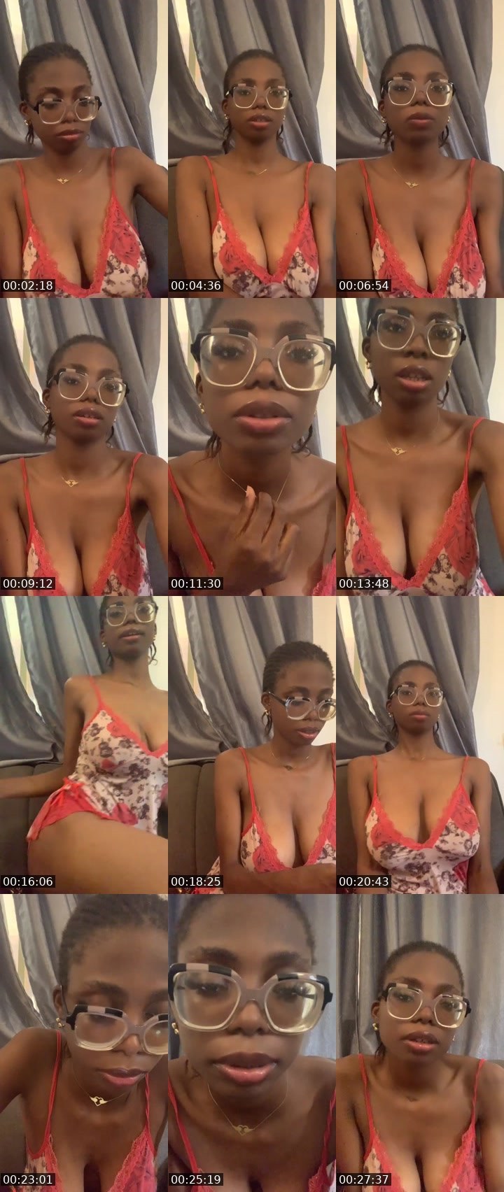 Contact-sheet preview of Lilly😍😍😘🕊️'s Liveme recording