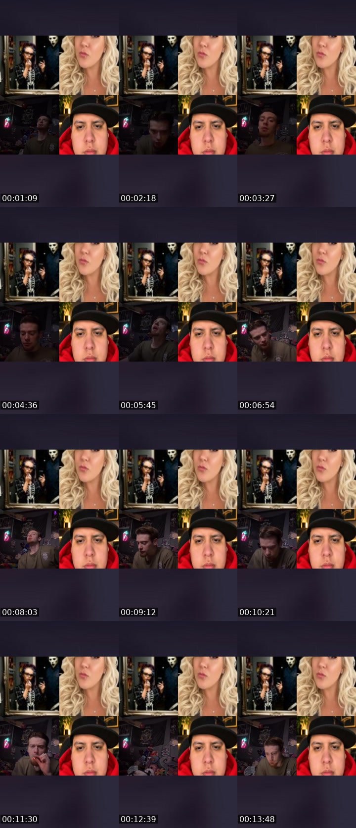 Contact-sheet preview of 🚩§gtLəªhDºugh's Liveme recording