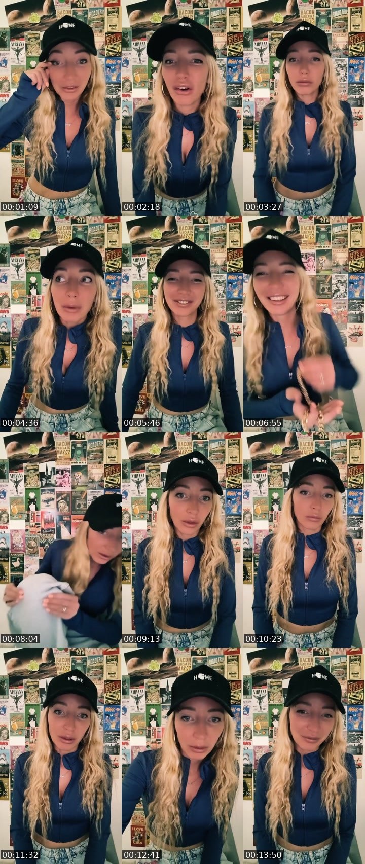 Contact-sheet preview of 😉Kate 🤍℄'s Liveme recording