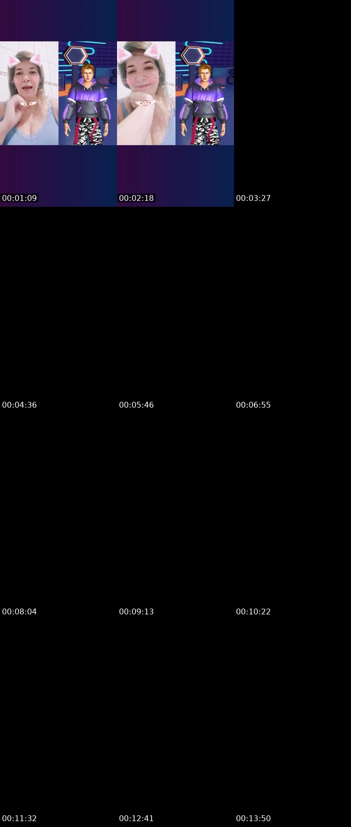 Contact-sheet preview of Bel Vida1k's Liveme recording