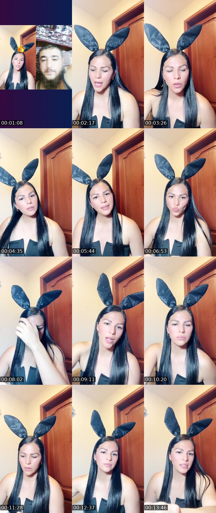 Contact-sheet preview of 🌐✨Pao🎀's Liveme recording