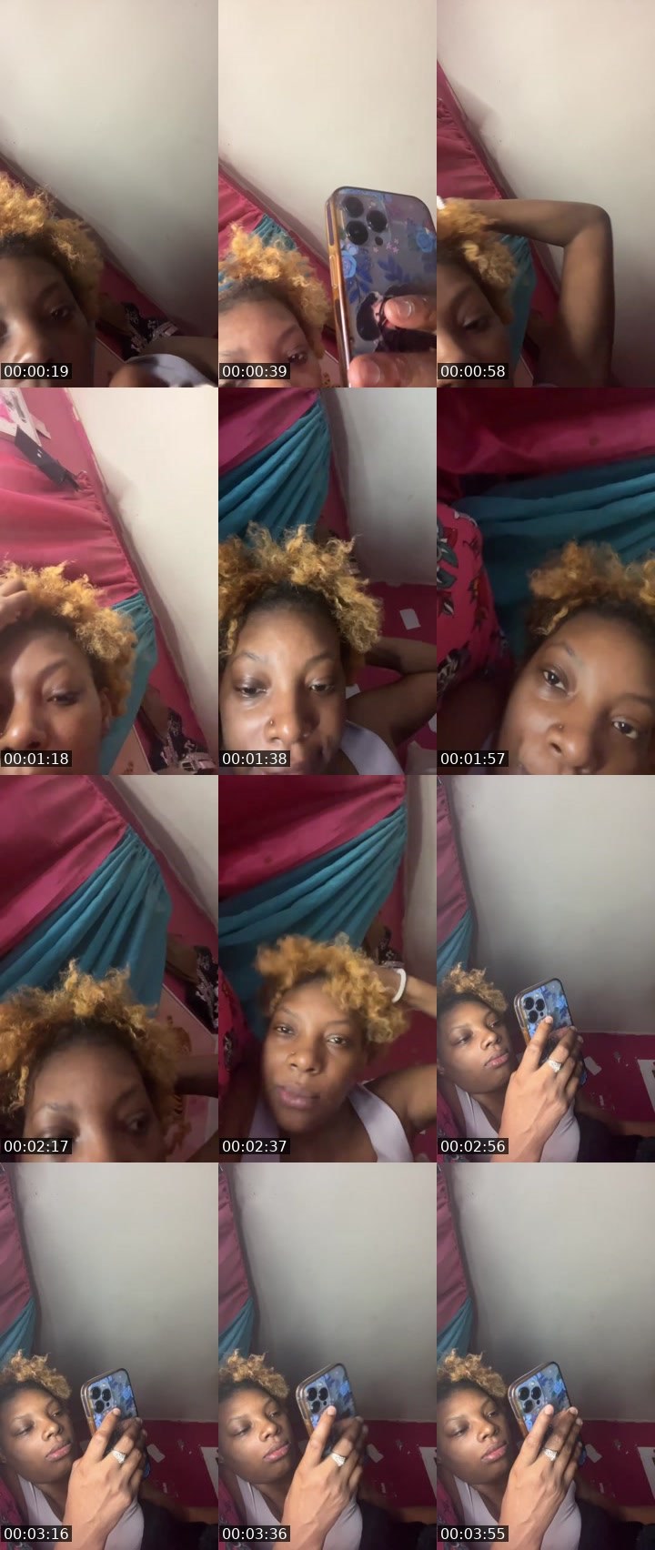 Contact-sheet preview of BrownSugar😍🤎's Liveme recording